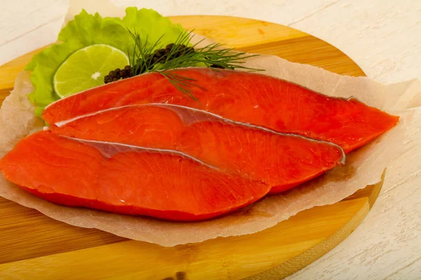 Gravlax Med Lime Och Dill — Stockfoto