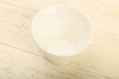 Ev veya ahşap arka plan üzerinde restorant için boş levha