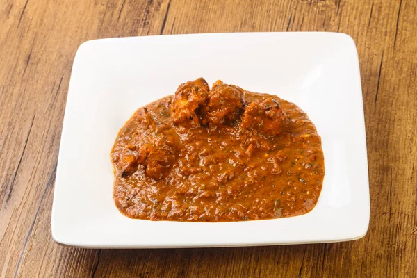 Cocina Tradicional India Masala Pollo Con Especias — Foto de Stock