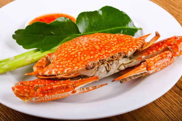 Tasty Boiled Crab Ready Eat — Stock Photo, Image