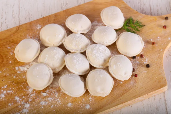 Rohe Knödel Zum Kochen — Stockfoto