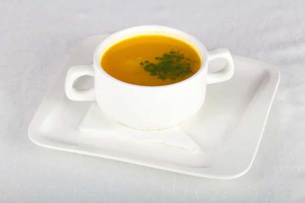 Supă Pui Mărar — Fotografie, imagine de stoc