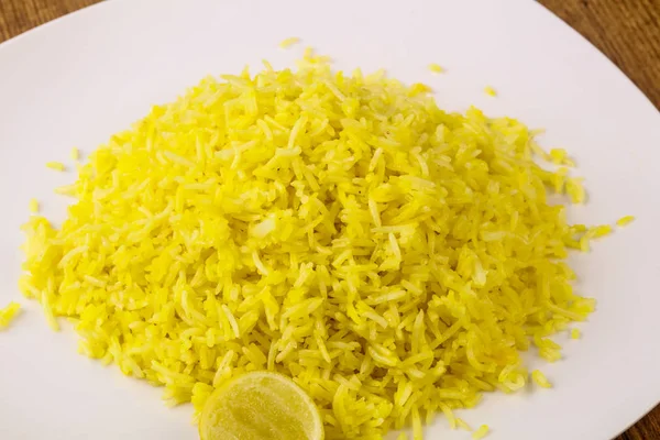 Hint geleneksel mutfak - kireç ile sarı pirinç