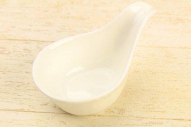 Ev veya ahşap arka plan üzerinde restorant için boş levha