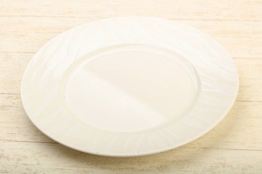 Ev veya ahşap arka plan üzerinde restorant için boş levha