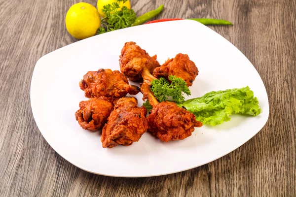 Indian traditional cuisine - Chicken lollipops with spices