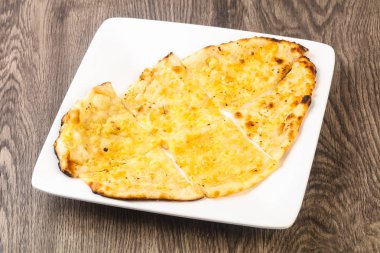 Hint ekmek - Naan peynir ve sarımsak ile