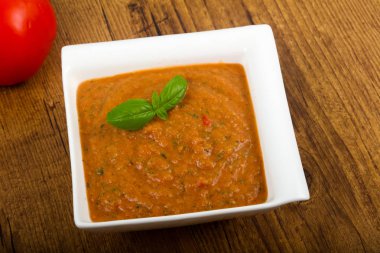 soğuk domates çorbası gaspaço