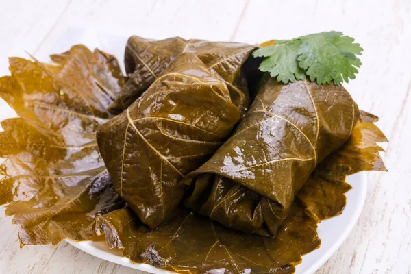 Beyaz Geleneksel Dolma Etli — Stok fotoğraf