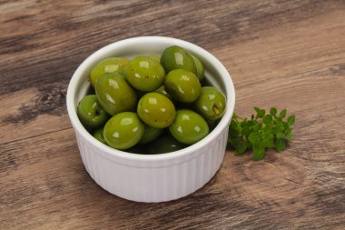 Kasede Yeşil Campo Gerçek zeytin