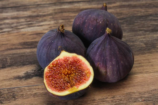 Fruta de figo fresca doce madura — Fotografia de Stock