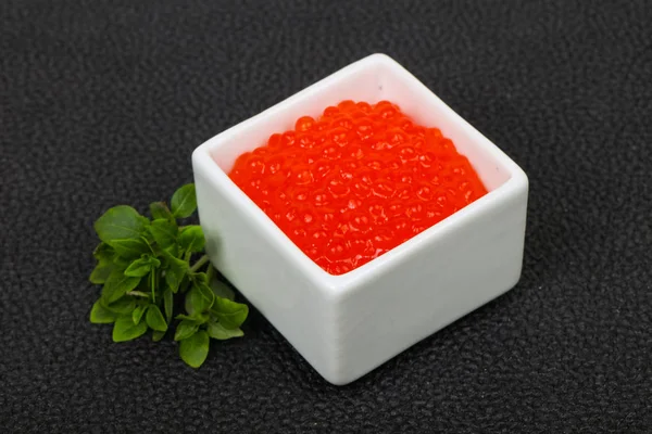 Caviar rojo de lujo — Foto de Stock