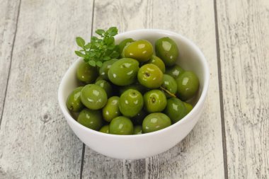 Kasede Yeşil Campo Gerçek zeytin