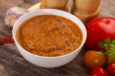 Ünlü Ispanyol Gazpacho domates çorbası