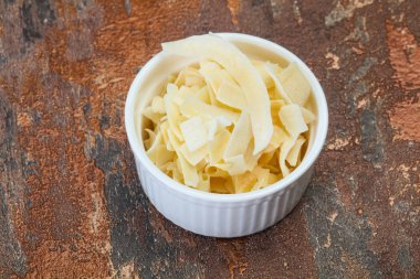 Kasede Hindistan cevizi kuru cips