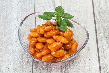 domates soslu beyaz fasulye