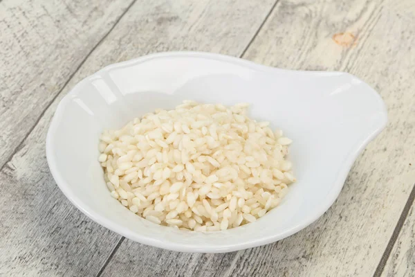 Arroz Arborio para risotto italiano — Foto de Stock