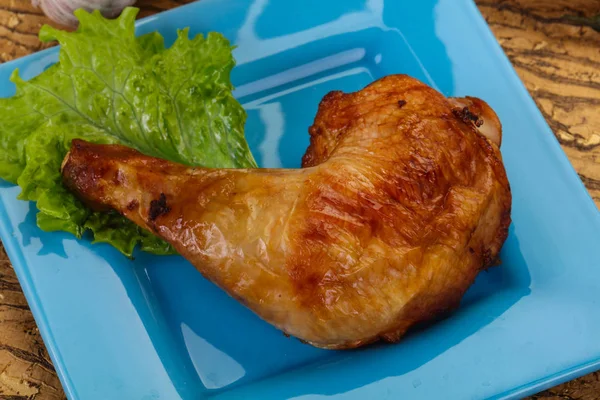 구운 닭 다리 — 스톡 사진