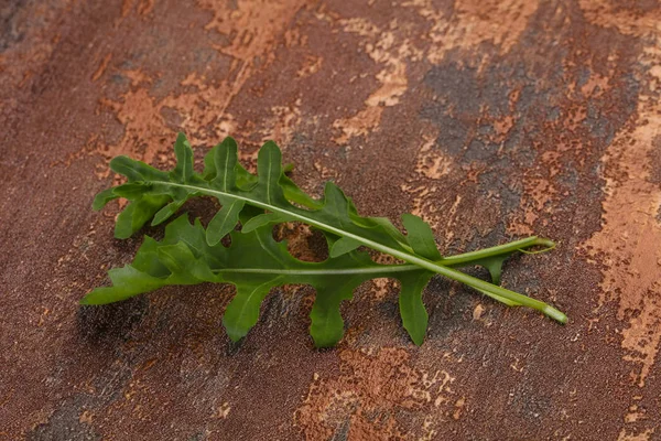 Green fresh Rocket leaves