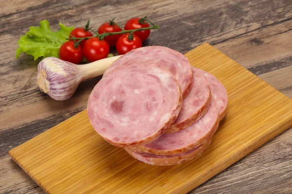 Naturschinken aus Schweinefleisch — Stockfoto