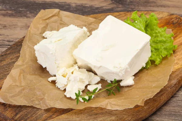 Feta tradizionale greca formaggio morbido — Foto Stock