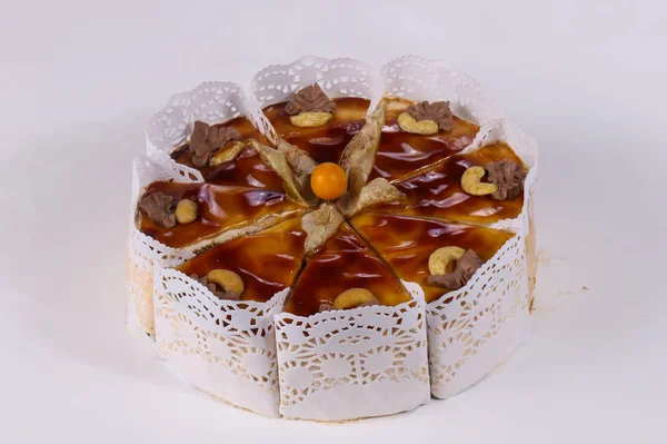 달콤한 맛 있는 케이크 — 스톡 사진
