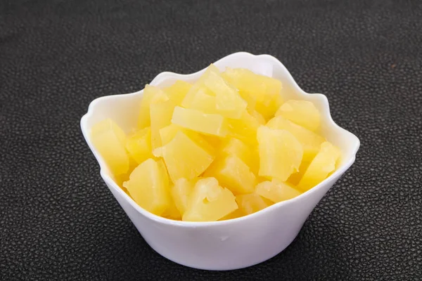 Kawałki ananasa marynowane — Zdjęcie stockowe