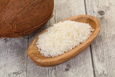 Somun ile Hindistan cevizi rendelenmiş çip