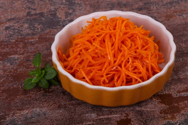 Korean cattot snack salad — Stock Photo, Image