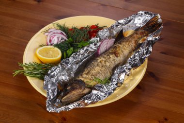 Limonlu pişmiş pike dolması