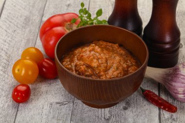 Ünlü Ispanyol Gazpacho domates çorbası