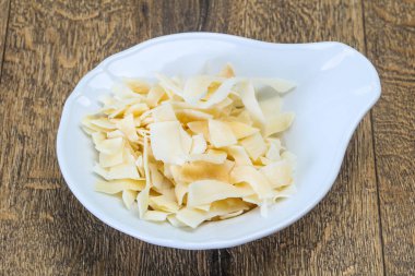 Kasede Hindistan cevizi kuru cips