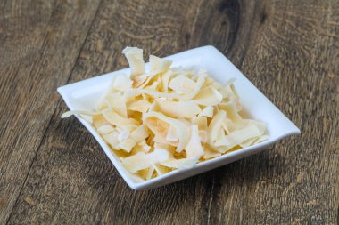 Kasede Hindistan cevizi kuru cips