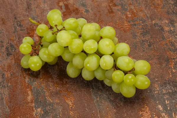 गोड परिपक्व ग्रीन द्राक्ष शाखा — स्टॉक फोटो, इमेज