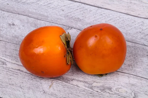 Süße leckere Persimmon — Stockfoto