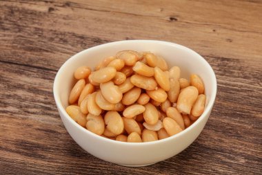 Vejetaryen mutfağı Kasede beyaz fasulye böbreği 