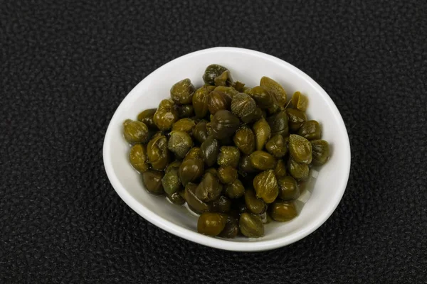 Marinated Capers Bowl — Stock Photo, Image