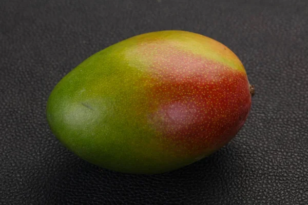 Zoete Smakelijke Mango Houten Achtergrond — Stockfoto