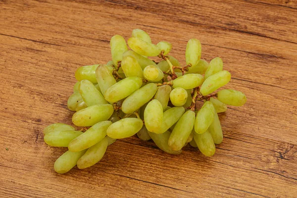 Frisch Süß Lecker Grüne Traube Haufen — Stockfoto