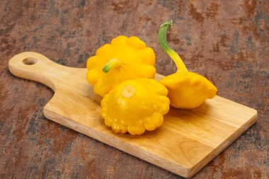 Taze veranda pişirmeye hazır.