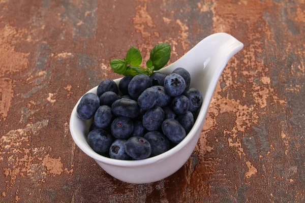 Sweet Tasty Blueberry Bowl — Stock Photo, Image