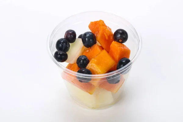 Snack Mezcla Frutas Tropicales Rodajas Caja — Foto de Stock