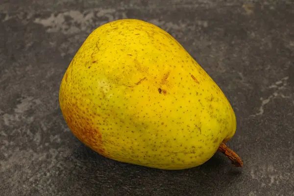 Ripe Sweet Juicy Fresh Green Pear — Stock Photo, Image