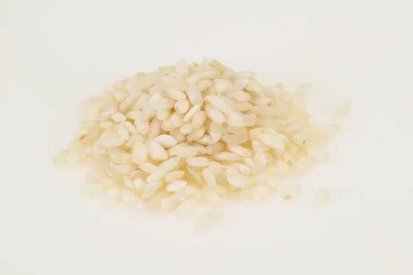 Ακατέργαστο Ρύζι Arborio Για Ιταλικό Ριζότο — Φωτογραφία Αρχείου