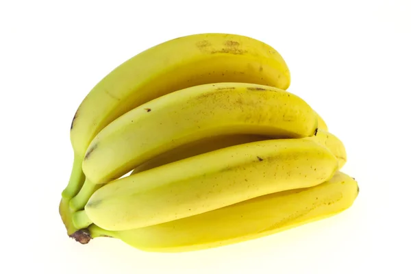 Banana Heap Isolated White Background — Stock Photo, Image