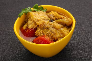 Kafkas mutfağı - fırında sebze patlıcan ve domates