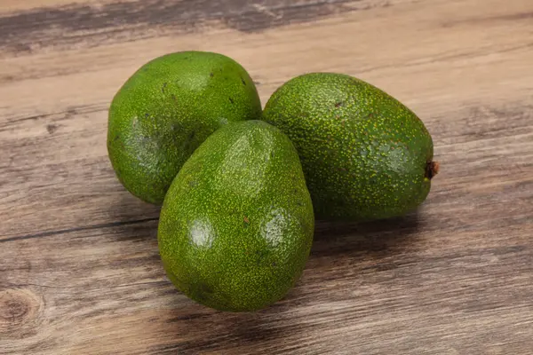 Mogen Grön Kost Avokado Superfood För Vegan — Stockfoto