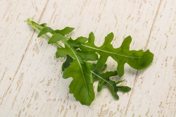 Verde Fresco Maturo Foglie Rucola — Foto Stock