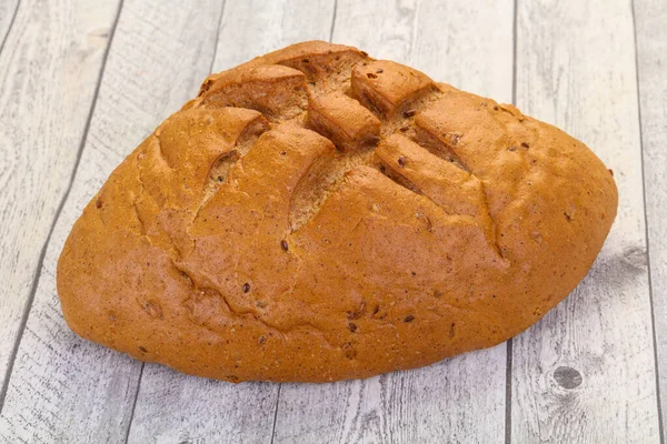 Teplé Chutné Domácí Kůrku Chleba — Stock fotografie