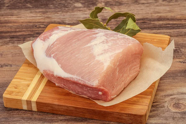 Raw Pork Meat Ready Cooking — Stock Photo, Image